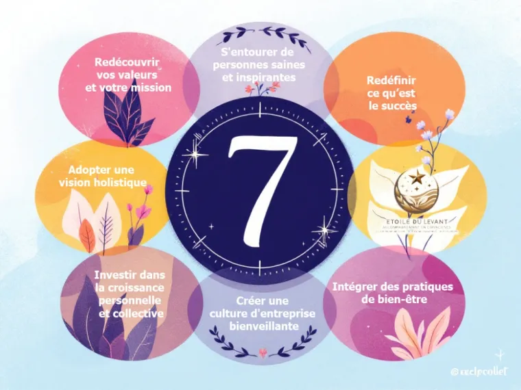 7 stratégies pour un entreprenariat conscient et épanouissant - Accompagnement de dirigeant en visio et à Grasse