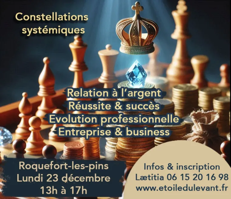 Constellations organisationnelles & systémiques - Roquefort-les-pins, Grasse, Etoile du Levant