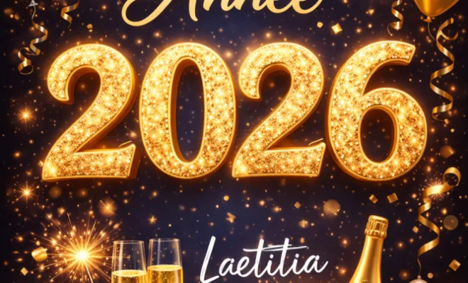BONNE ANNÉE 2026